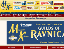 Tablet Screenshot of magazine-exchange.com